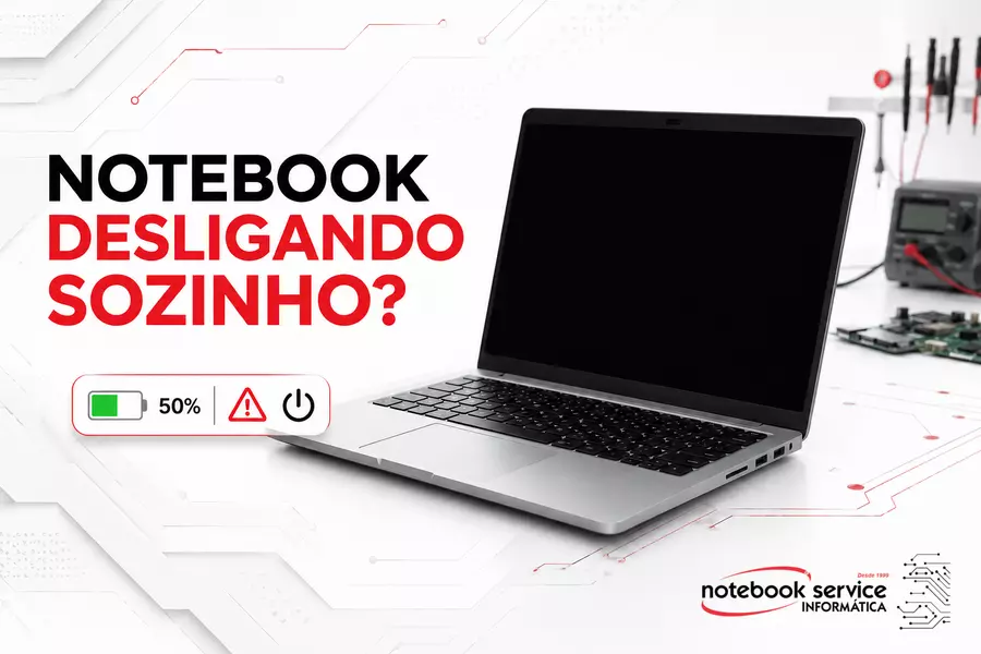 Notebook desligando sozinho mesmo com bateria: o que pode ser?