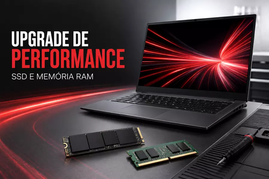 Upgrade de SSD e memória RAM em Londrina: deixe seu notebook mais rápido