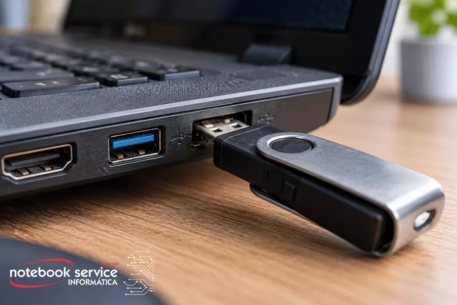 Notebook com entrada USB frouxa: dá para continuar usando ou pode piorar?