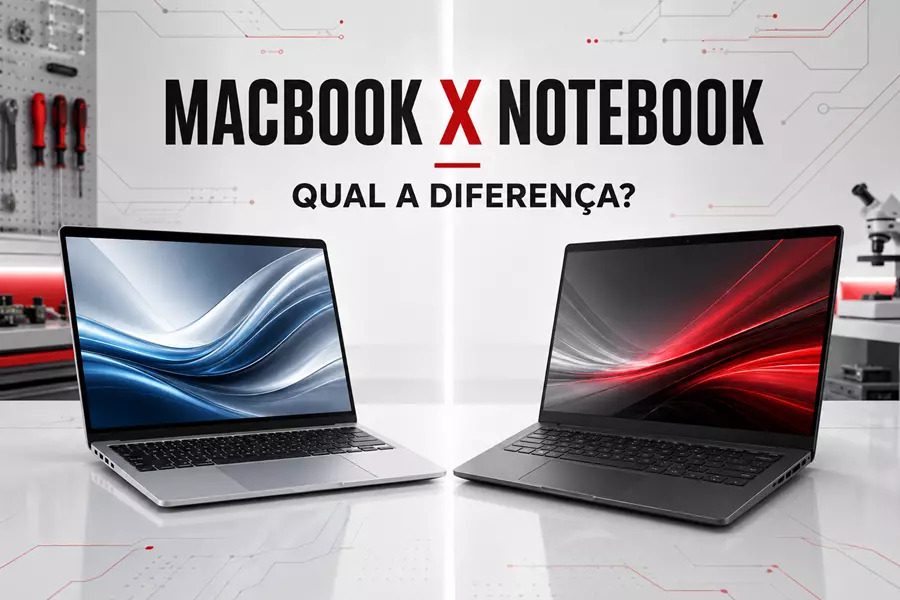 MacBook x Notebook: qual a diferença e qual vale mais a pena?