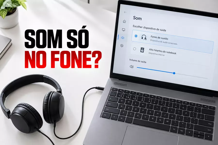 Som do notebook só funciona no fone? Entenda por que os alto-falantes ficam mudos
