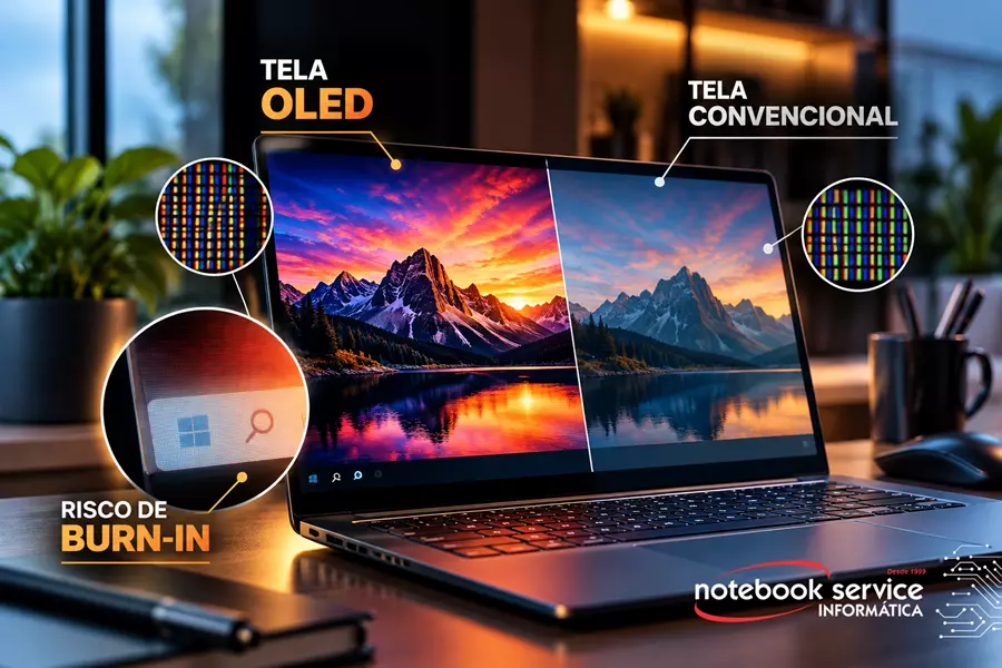 Tela OLED: como evitar burn-in e preservar o painel